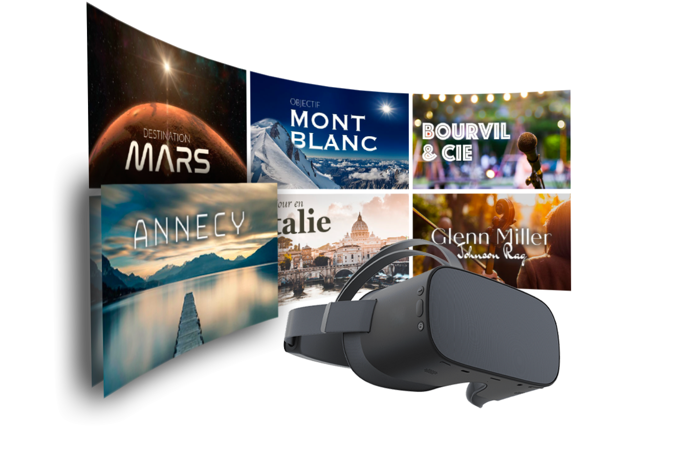 Voyage en réalité virtuelle